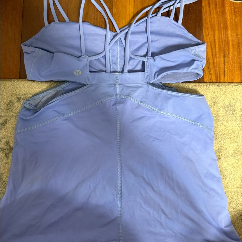lululemon athletica Sky Blue Sports Bra